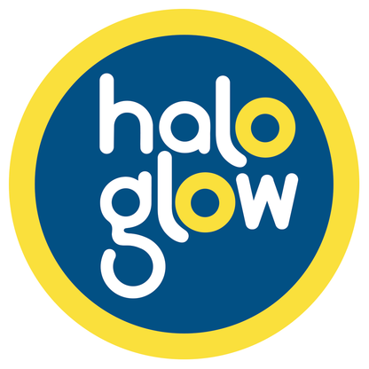 HaloGlow fietshelm Geel