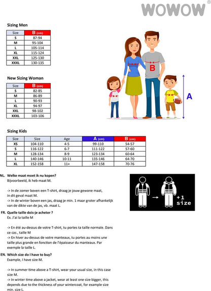 WoWoW Roadie Jacket Full Reflective