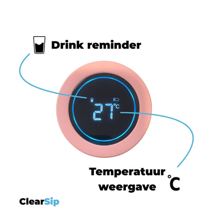 ClearSip | Slimme Waterfles – UV‑C zelfreinigend & drinkherinnering