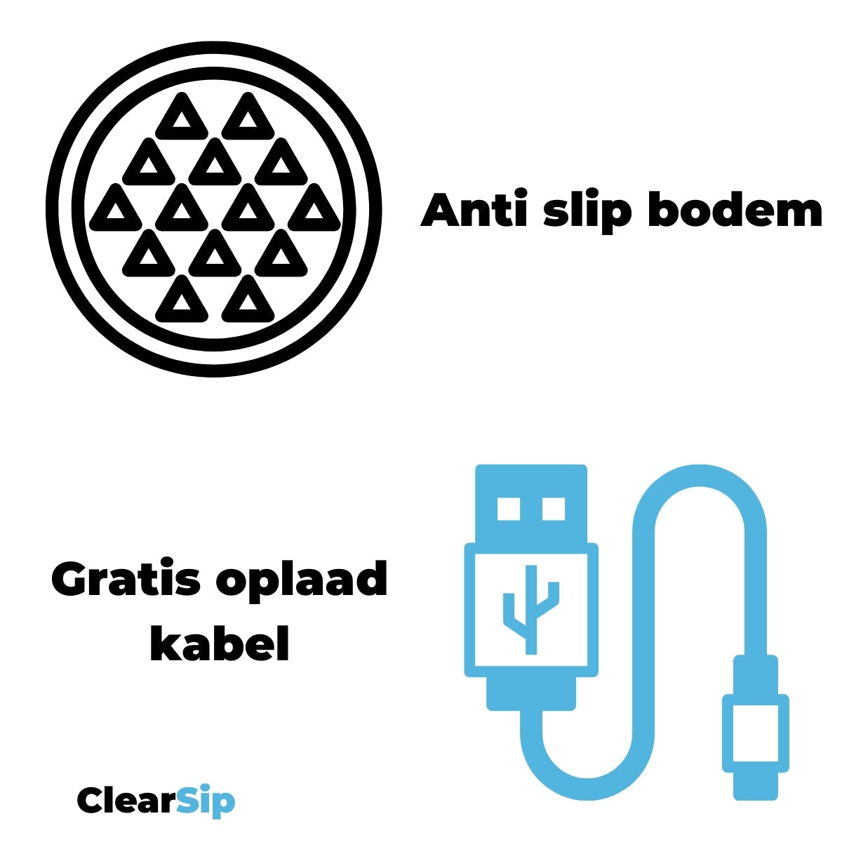 ClearSip | Slimme Waterfles – UV‑C zelfreinigend & drinkherinnering