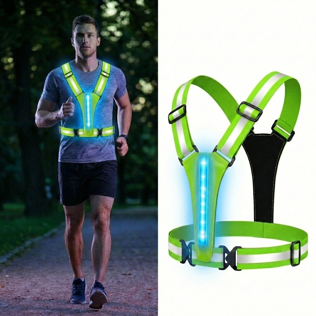 Ledvest Glow Multi Color