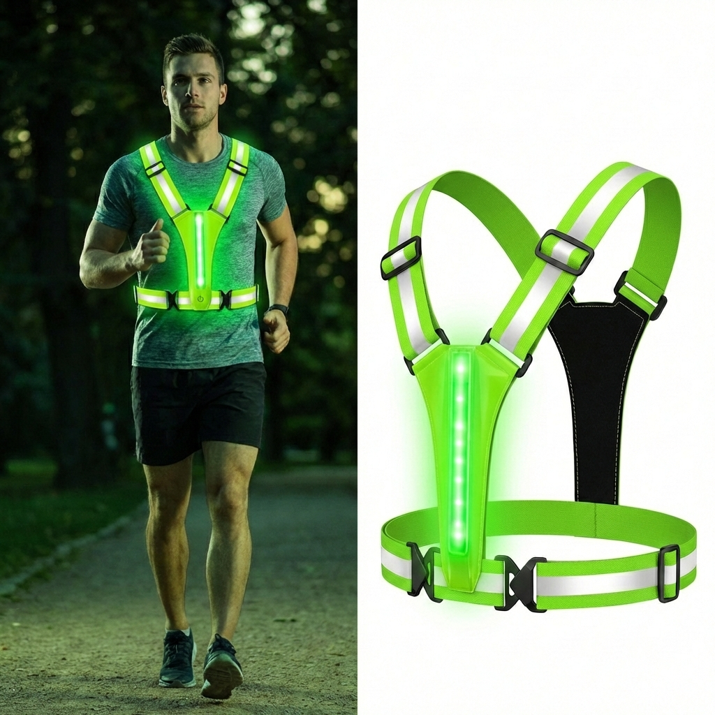 Ledvest Glow Multi Color