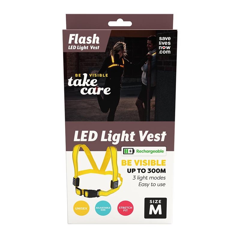 Led Light Vest by Save Lives Now