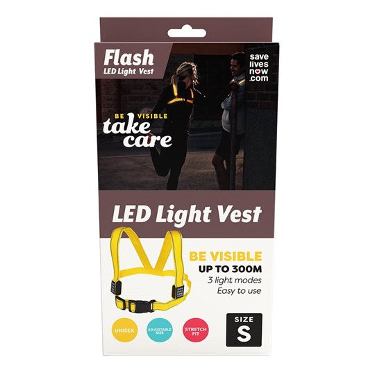 Led Light Vest by Save Lives Now